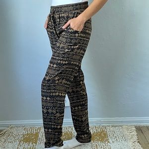 Tribal Patterned Pants